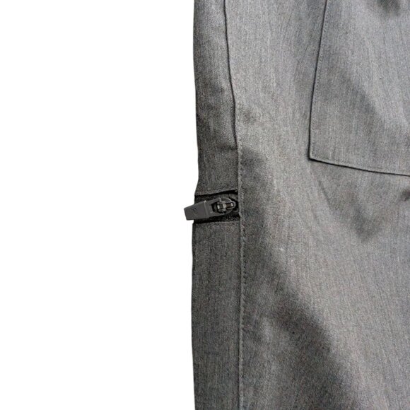 Fabletics Jogger Pants Womens Grey Drawstring Zip Pocket Size 2X - Picture 12 of 13